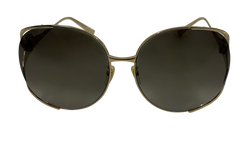 Gucci Gafas Redondas, Acetato,Metal, Dita/Rojop/Azul, Case, 225, 4*